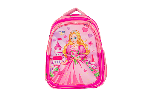 3D Princess Kids School Bag