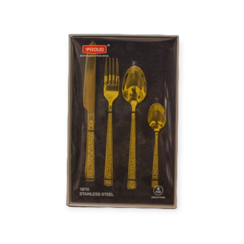 Proud Golden Spoon Set