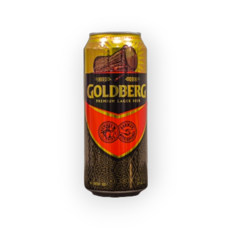 Goldberg Lager Beer Can 50cl