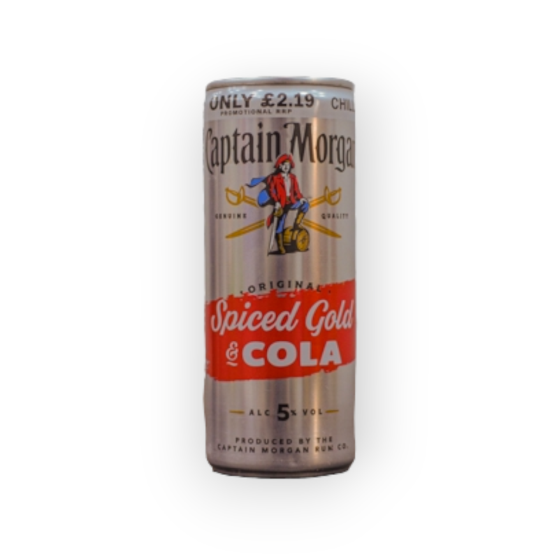 Captain Morgan Spiced Gold & Cola