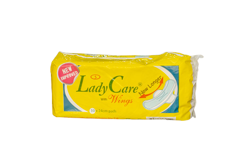 Lady Care Yellow Pad