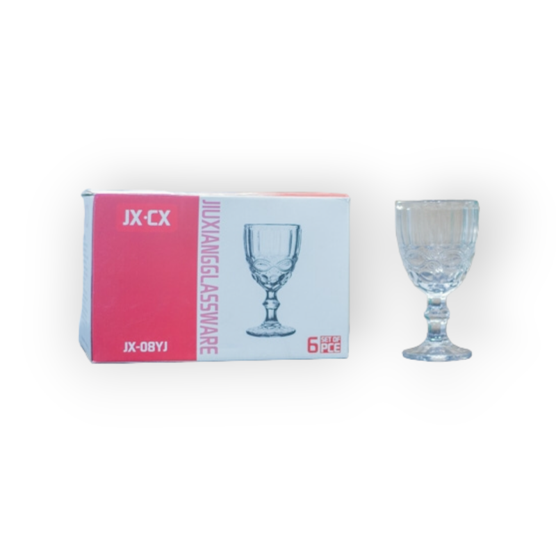 Jx.Cx Glassware 6pcs