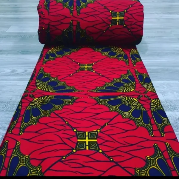 Ankara Wax Fabric (6-Yard Cut)