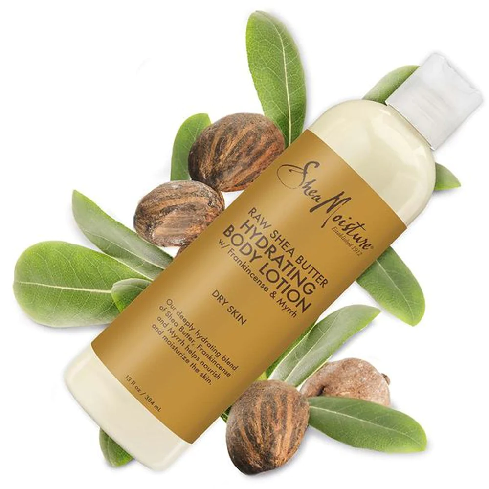 Raw Shea Moisture Raw Shea Butter Lotion 384ml - Image 1