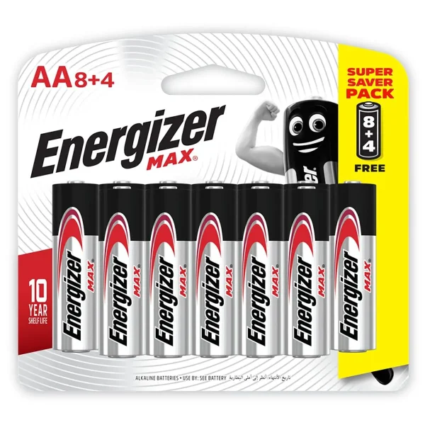 AA Batteries Alkaline (Pack of 12)