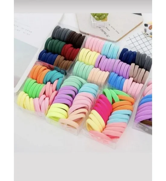 Hair Styling Bands (Pack of 50)
